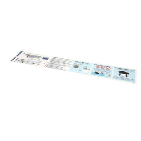 Power Soak Systems Decal Backsplash Steps 1-4 L-R 33890